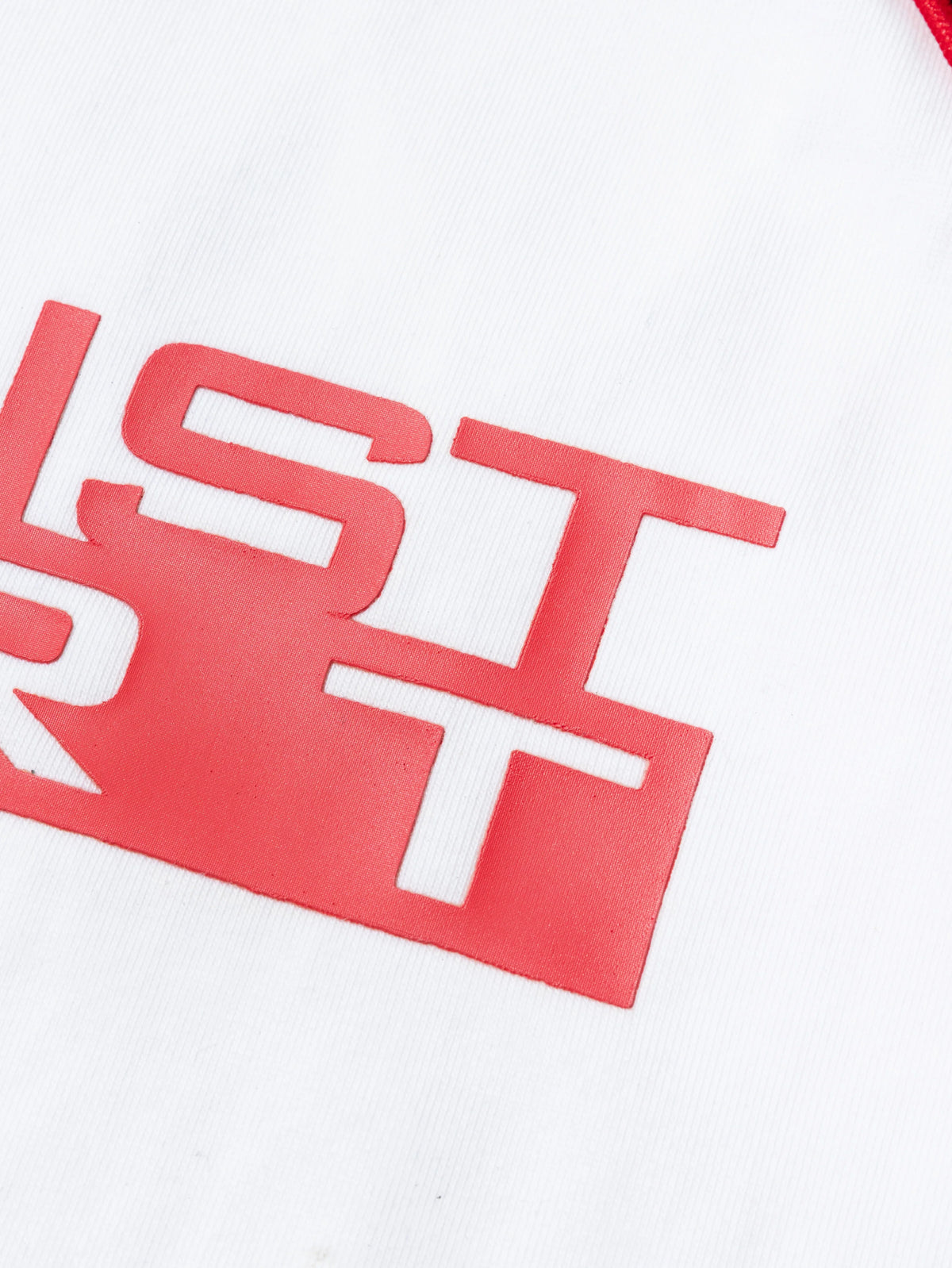SPORT RAGLAN TEE WHITE