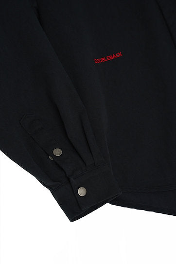 TUCKED COLLAR SHIRT