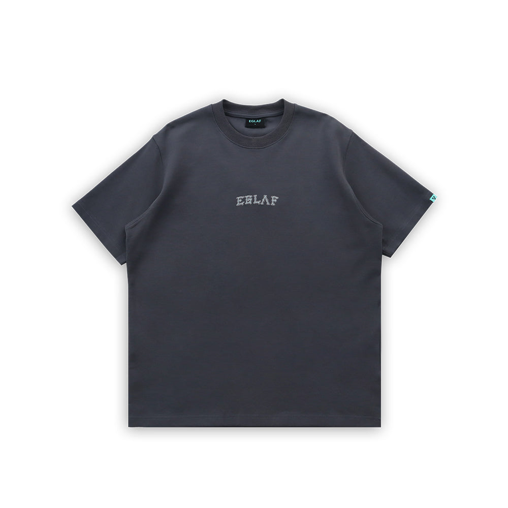 SCULPTA TRIANGLE EMBLEM TEE DARK GREY