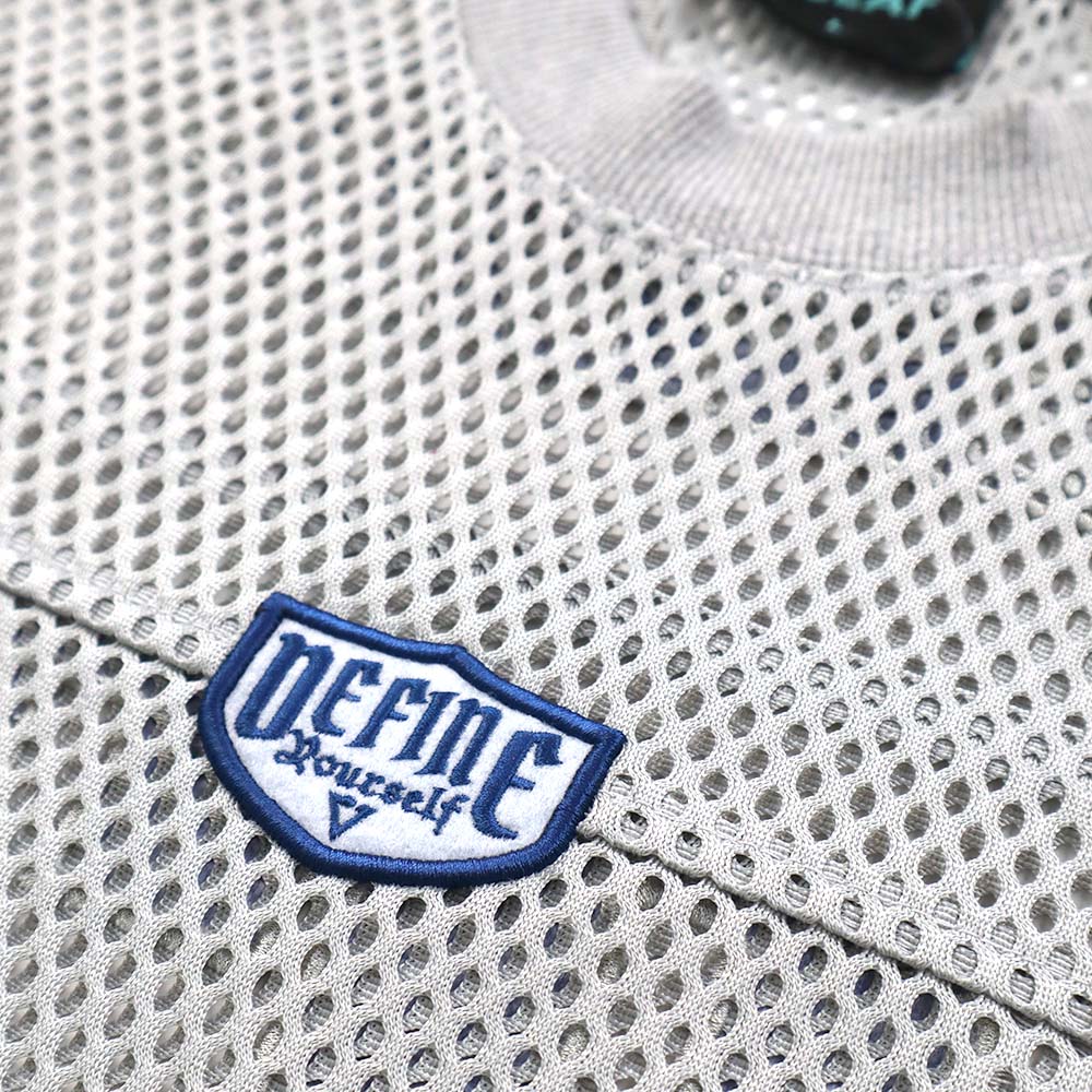 R//W MESH BOXY TEE