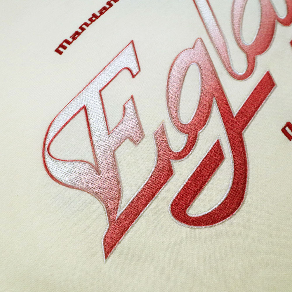 MV GRADIENT LOGO TEE YELLOW