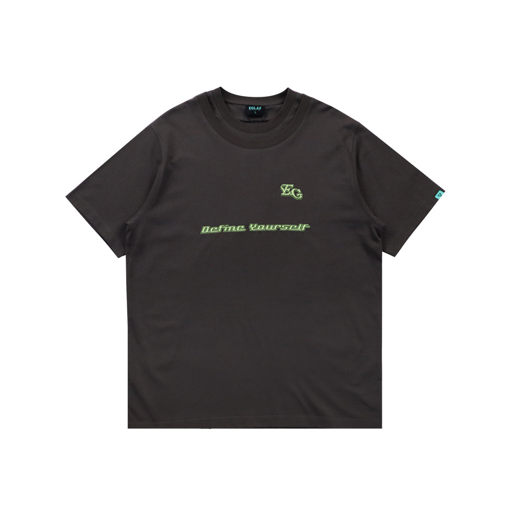 MV DOUBLE COLLAR TEE DARK GREY