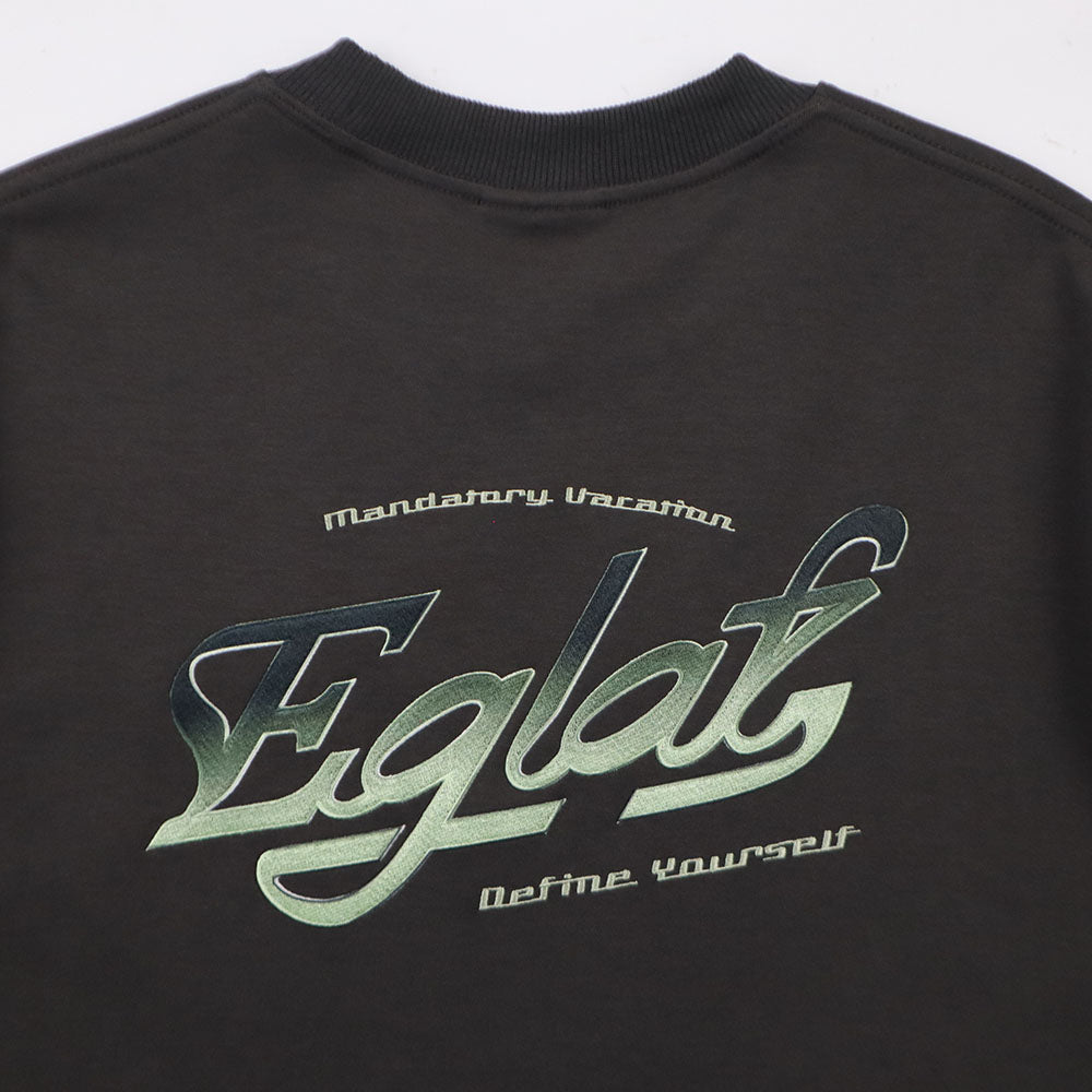 MV GRADIENT LOGO TEE DARK GREY