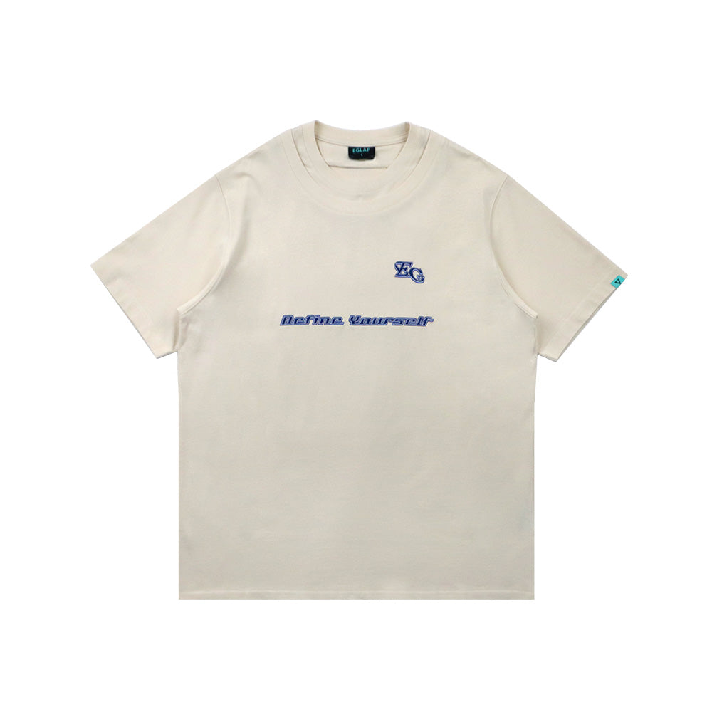 MV DOUBLE COLLAR TEE CREAM WHITE