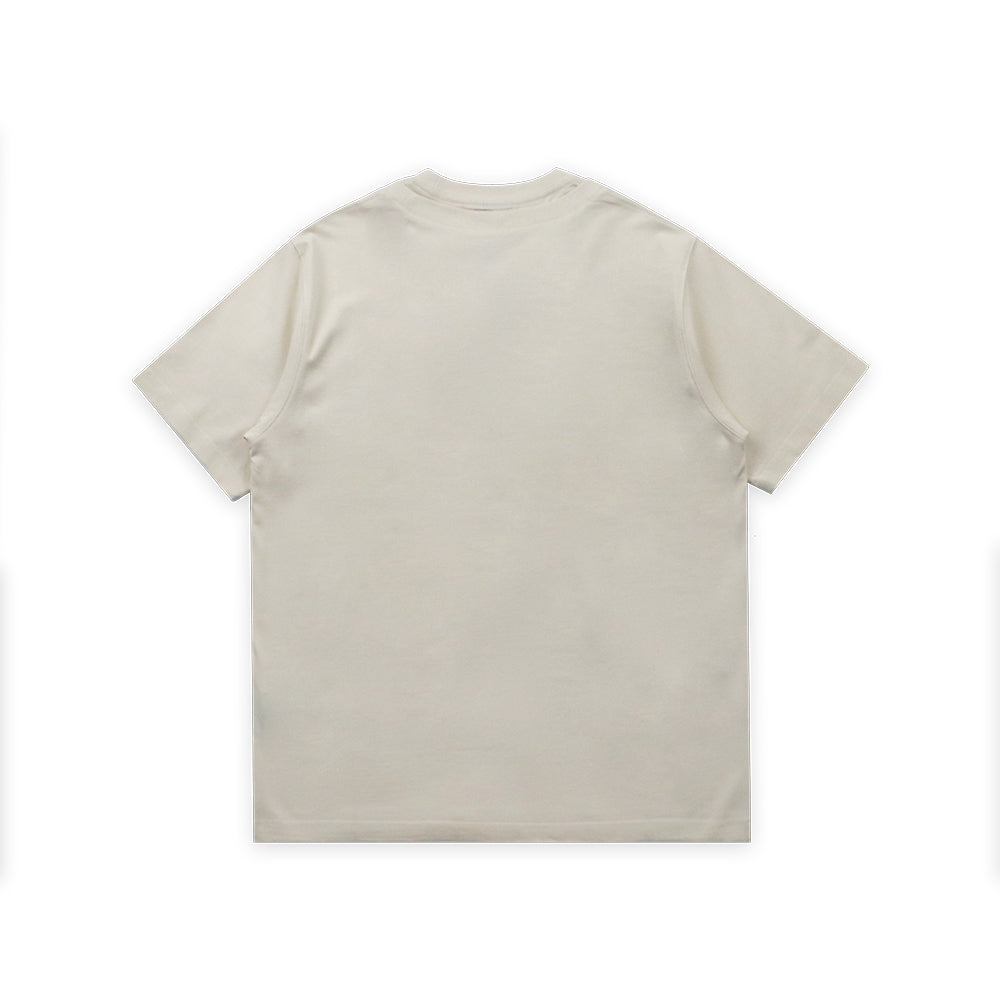 MV DOUBLE COLLAR TEE CREAM WHITE
