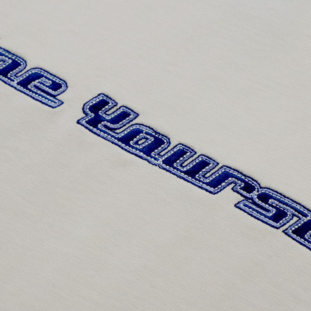 MV DOUBLE COLLAR TEE CREAM WHITE