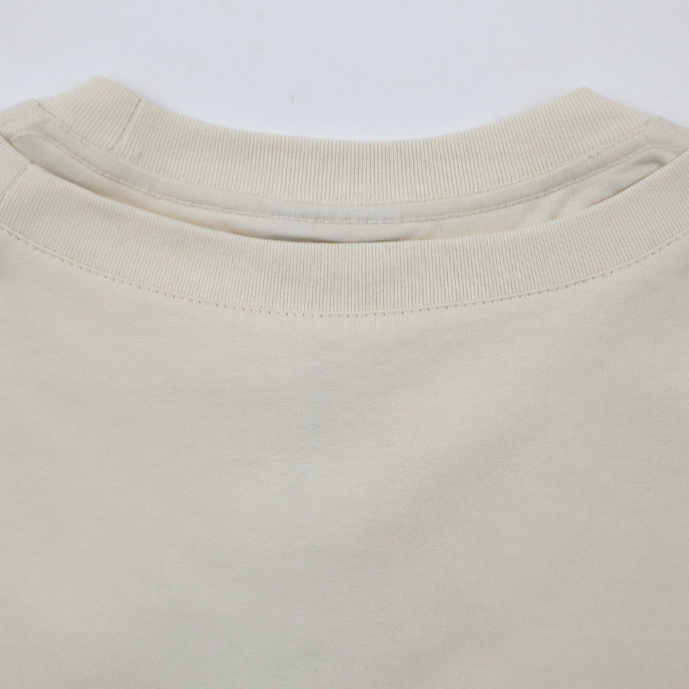 MV DOUBLE COLLAR TEE CREAM WHITE