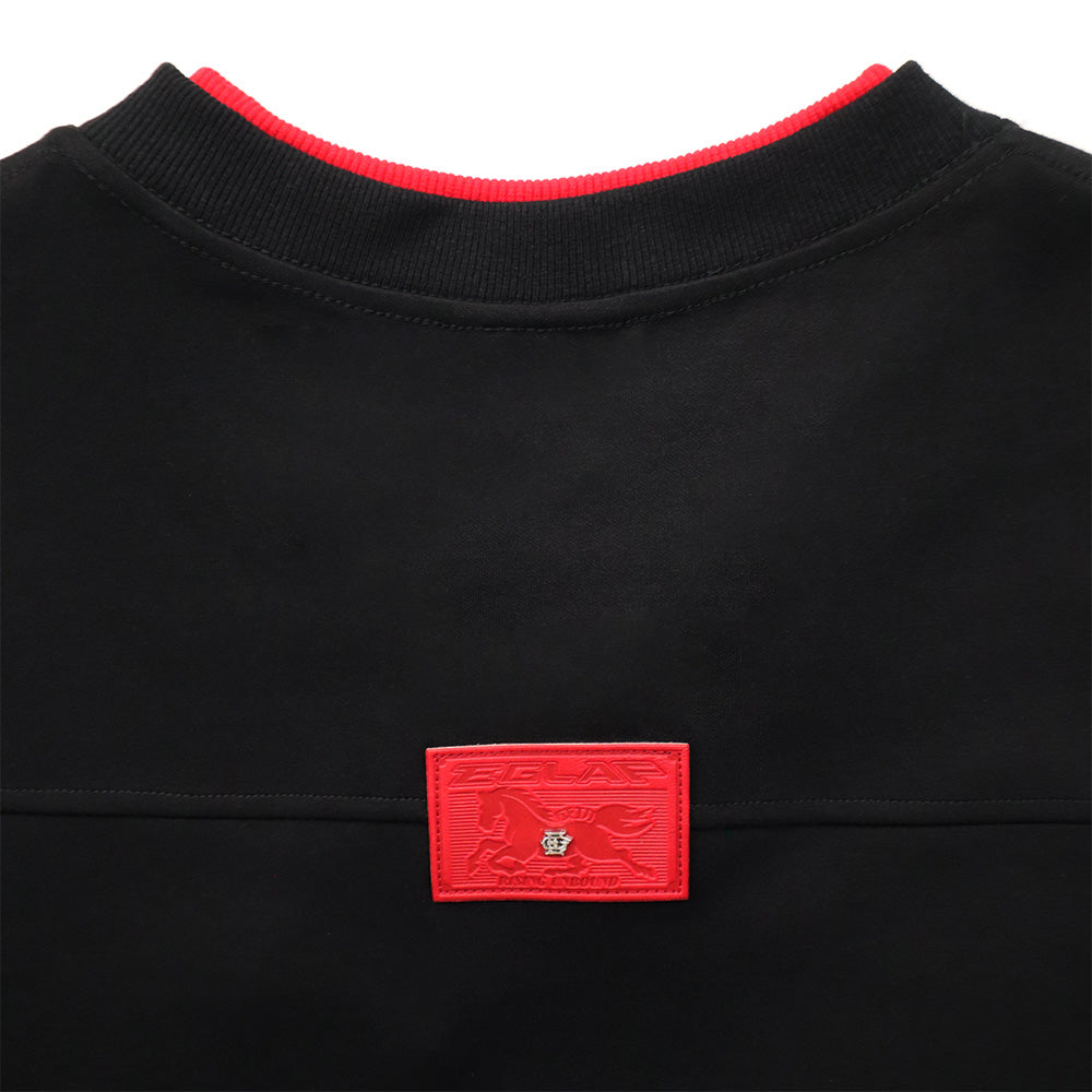 RU CHINESE KNOT TEE BLACK