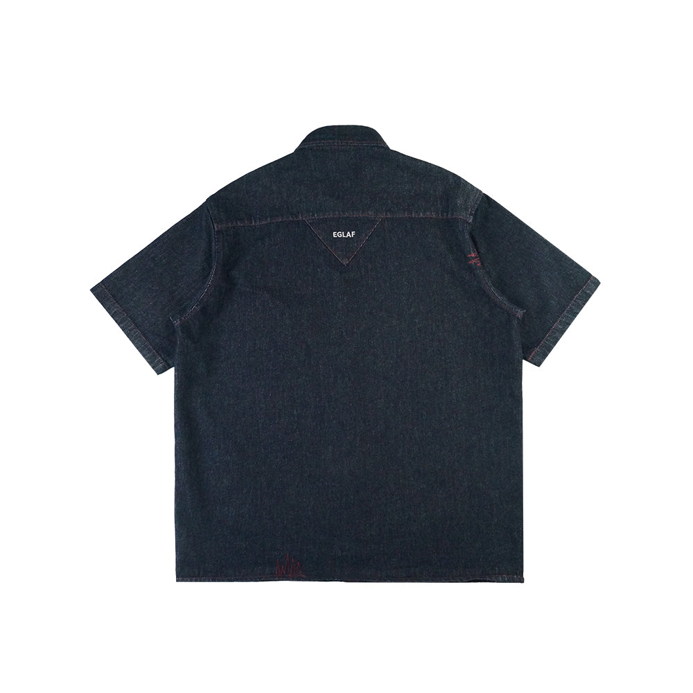RU LOOSE FIT DENIM SHIRT