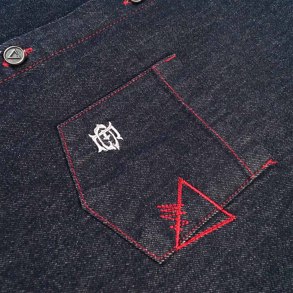 RU LOOSE FIT DENIM SHIRT