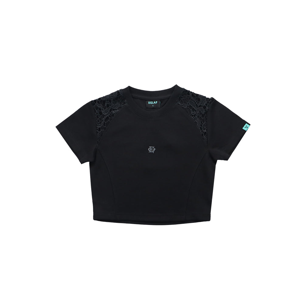 RU LACE CROP TOP