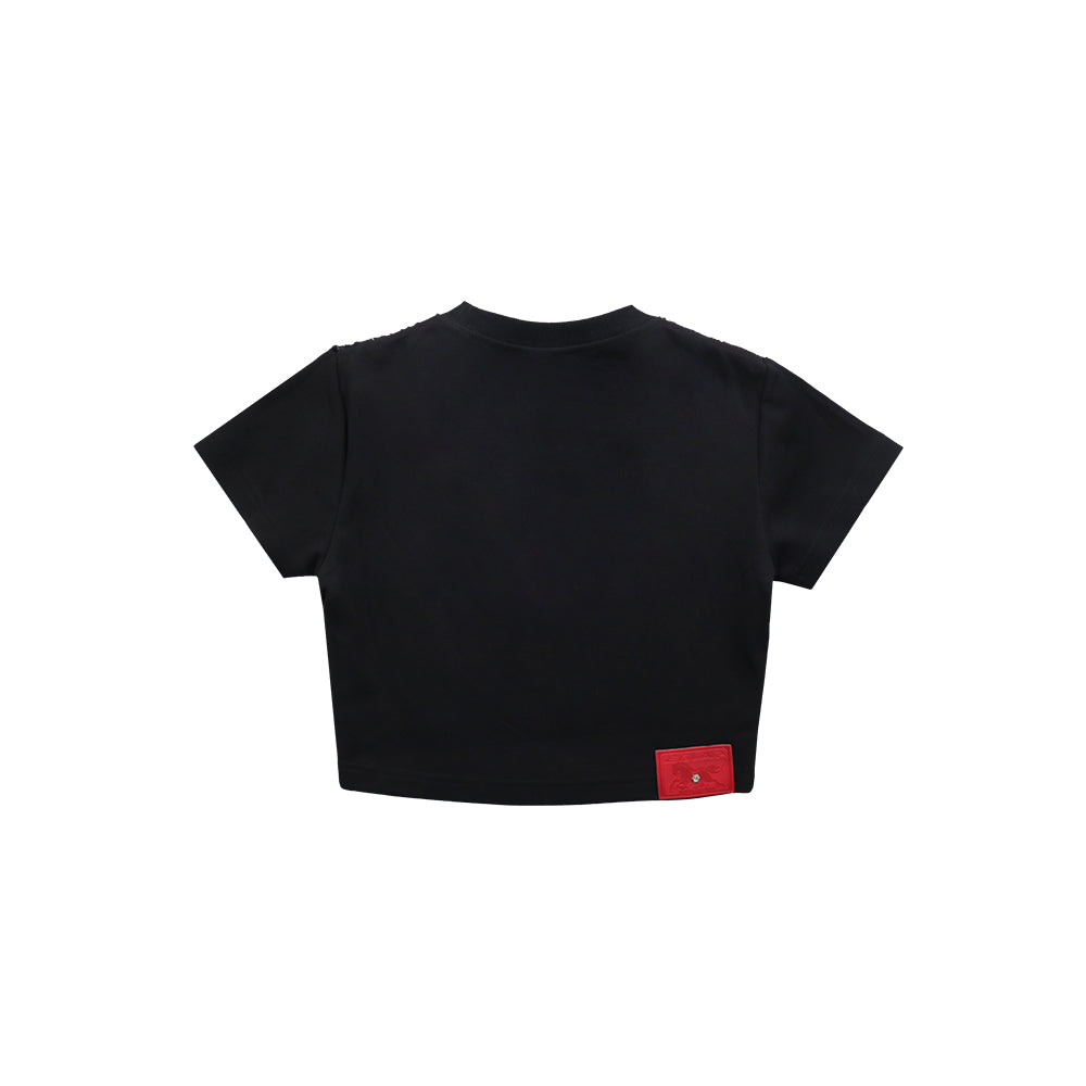 RU LACE CROP TOP