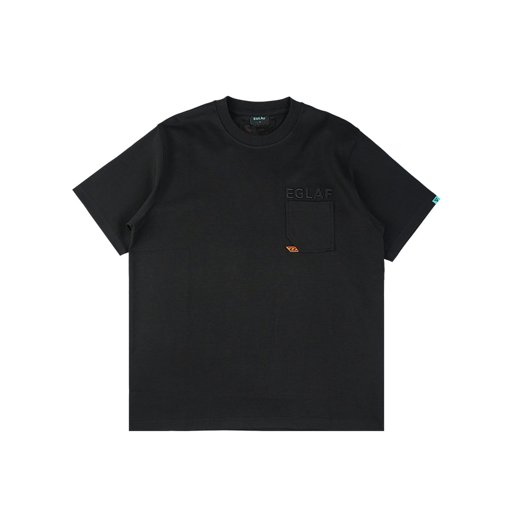 BASIC26 POCKET TEE BLACK