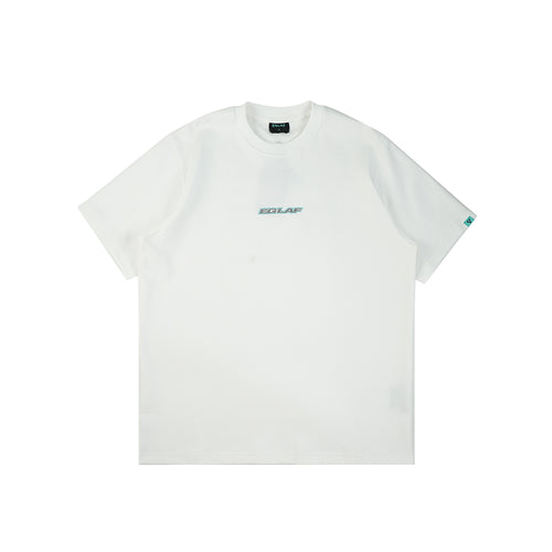 BASIC26 TRIANGLE LOGO TEE WHITE