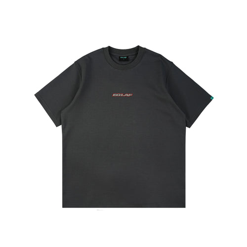 BASIC26 TRIANGLE LOGO TEE DARK GREY