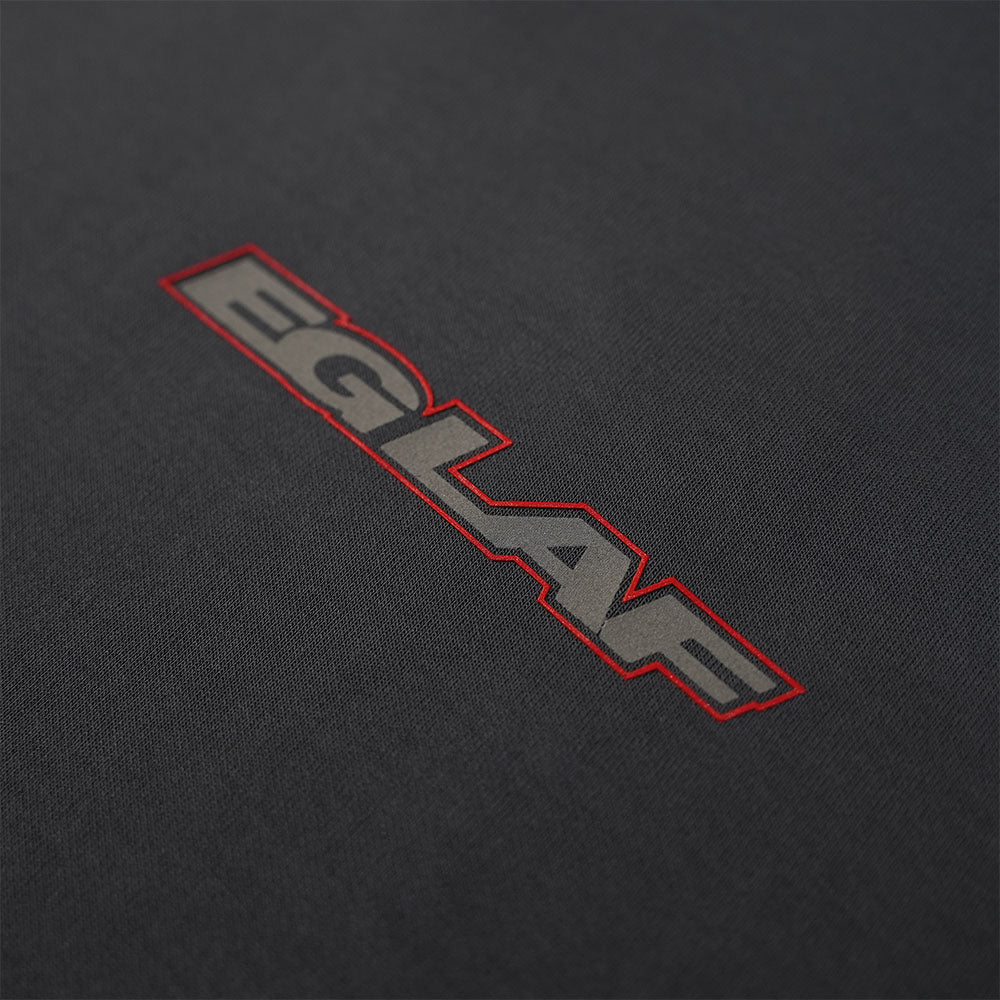 BASIC26 TRIANGLE LOGO TEE DARK GREY