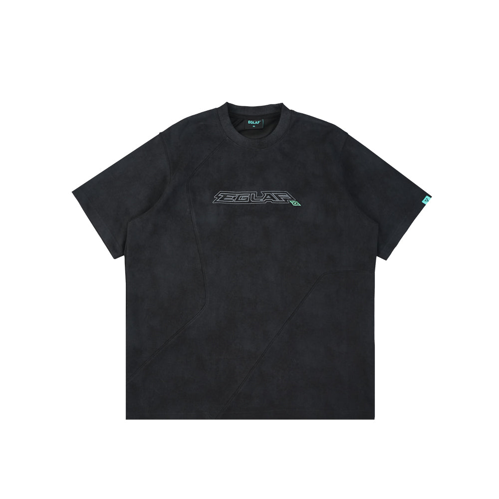 BASIC26 PANELS TEE BLACK