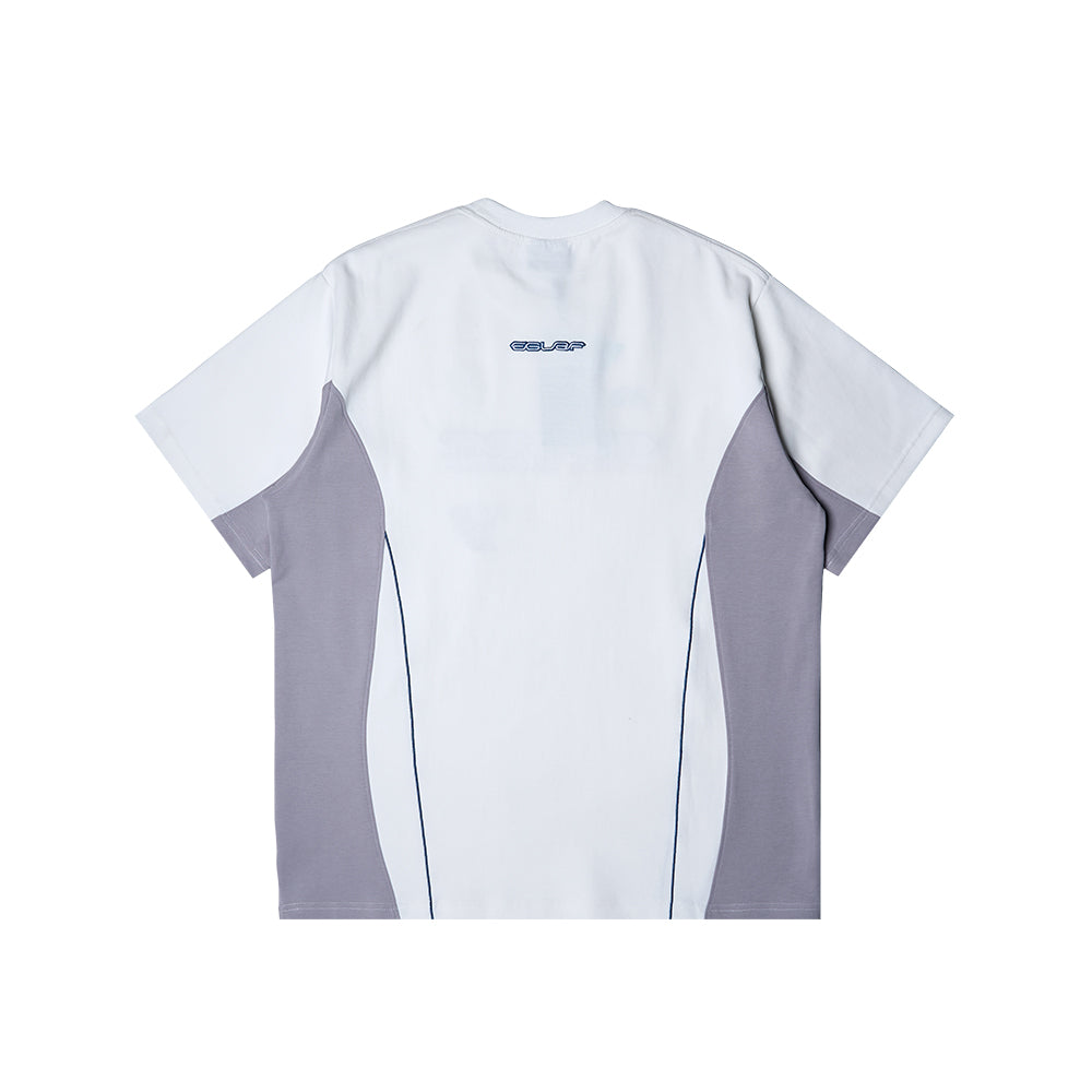 AG JERSEY LOGO TEE WHITE