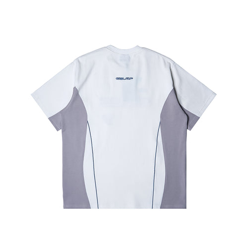 AG JERSEY LOGO TEE WHITE
