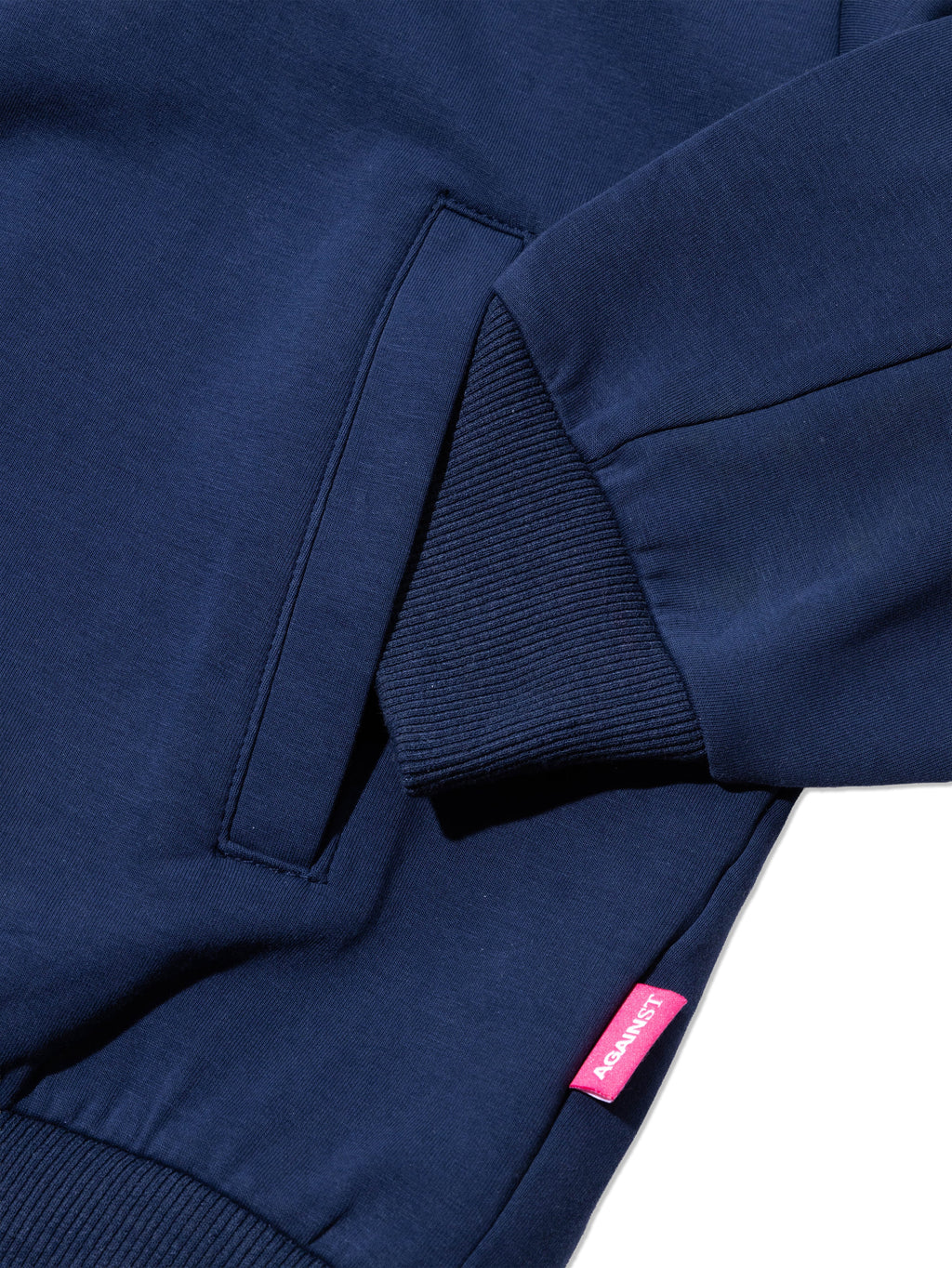 NEO TATSUYA ZIP HOOD BLUE