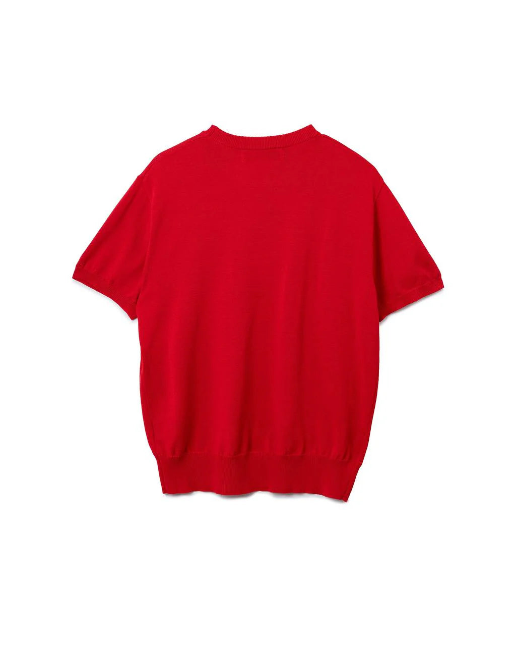 CLEAN FIT KNIT TEE RED