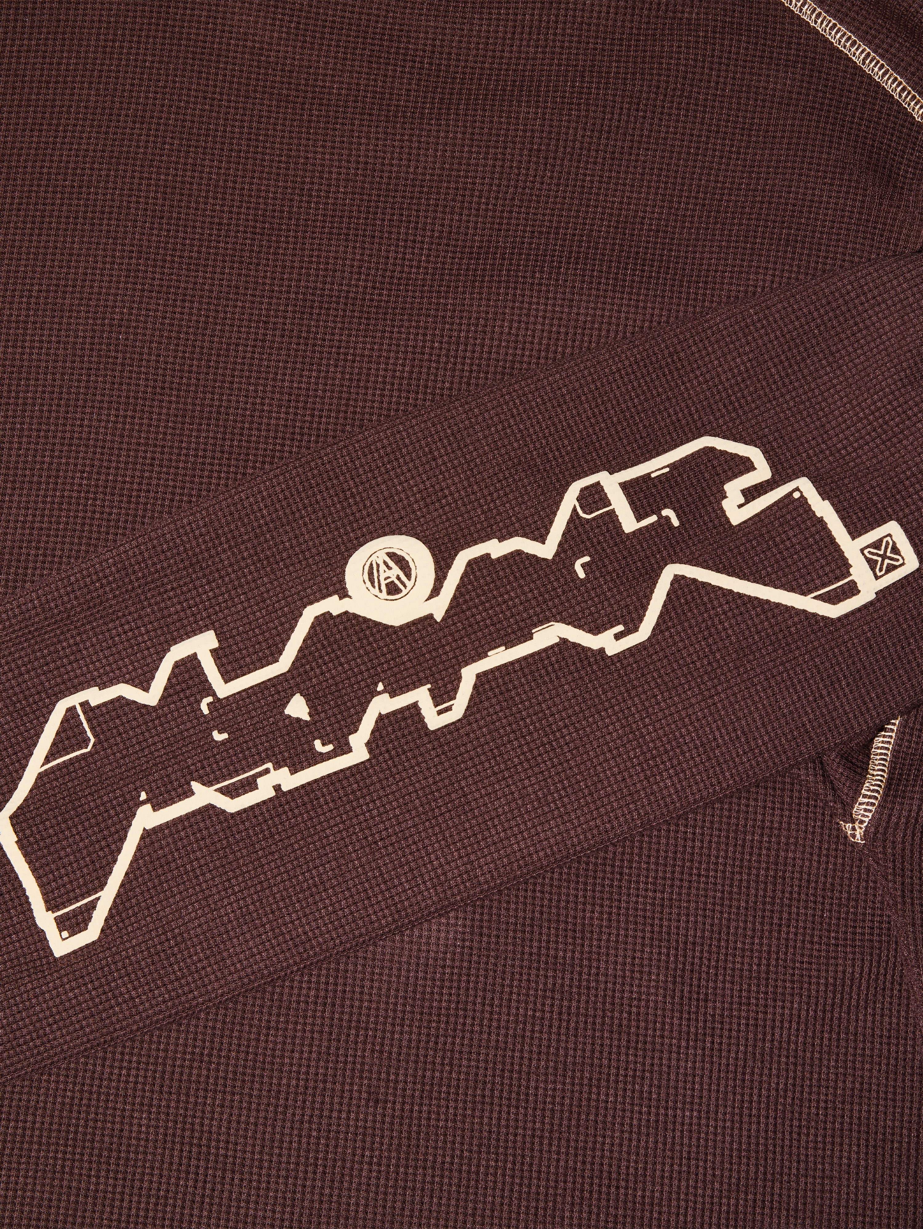 CYFFLE LOUNGE TEE BROWN
