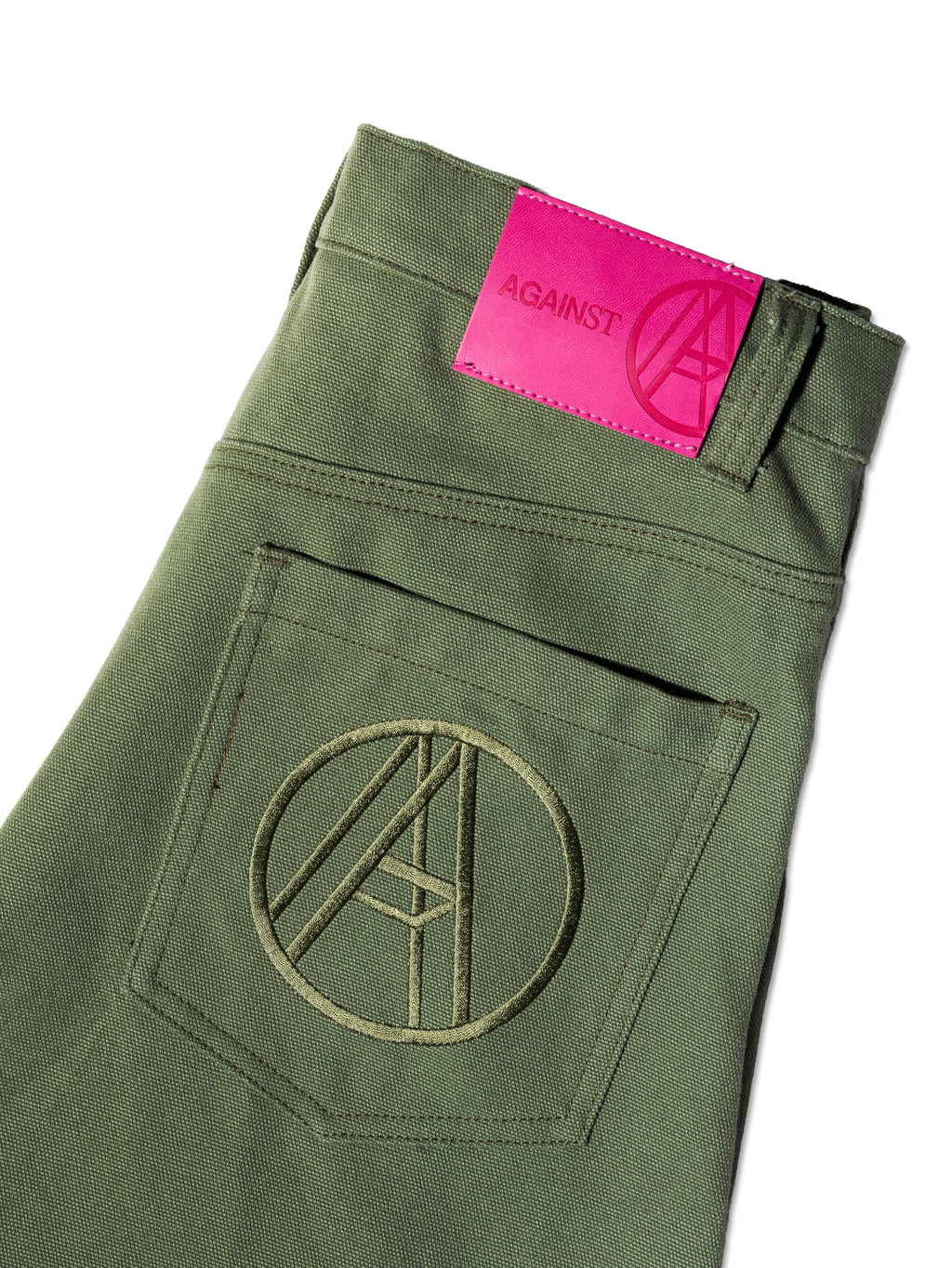 STUDDED YANKII PANTS GREEN