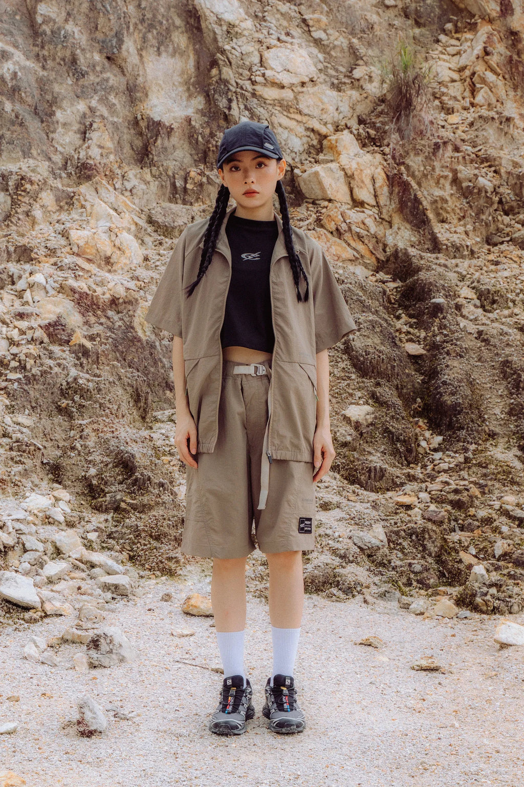 Cordura® Zipper Shirt Khaki