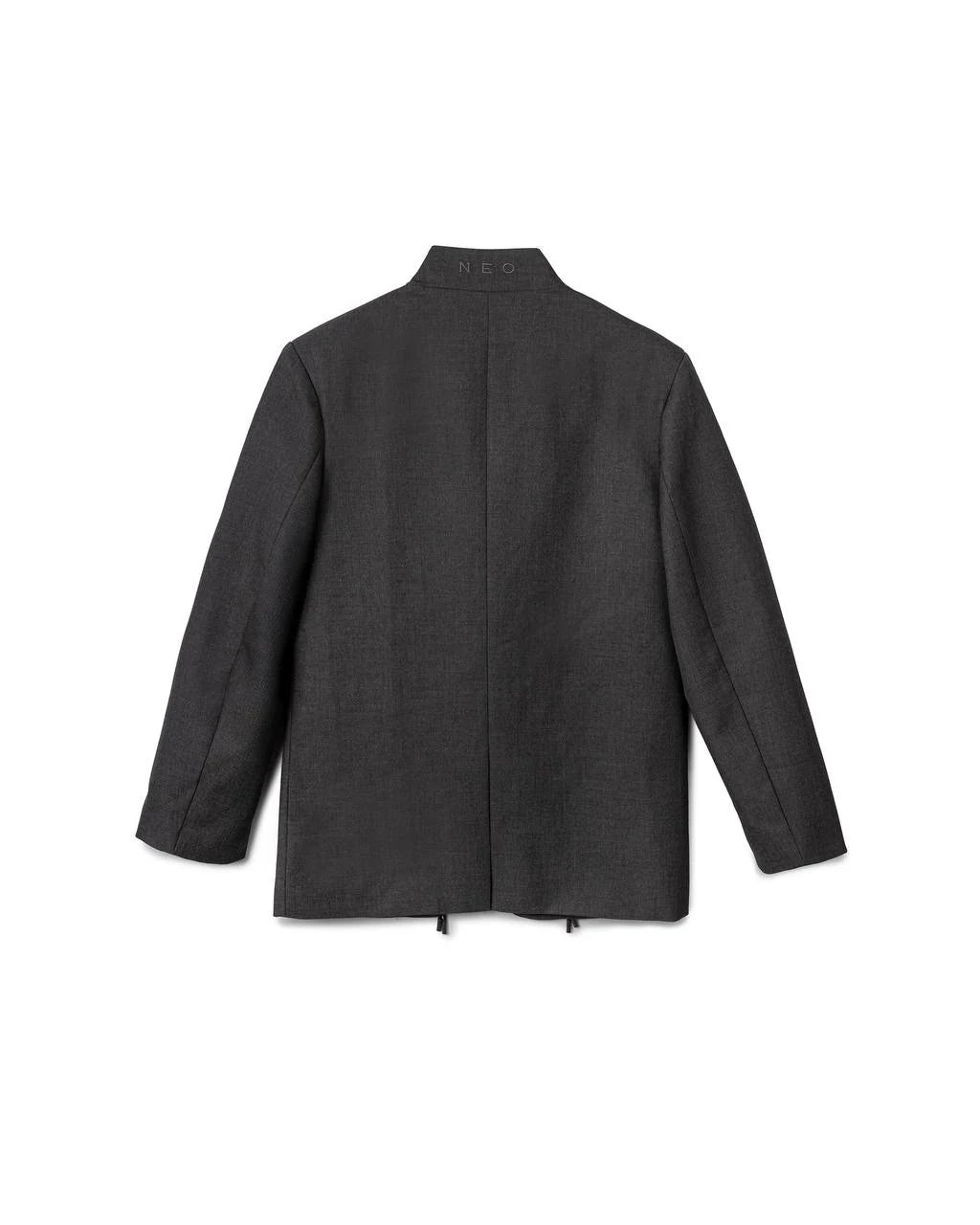MANDARIN ROPE SUIT GREY