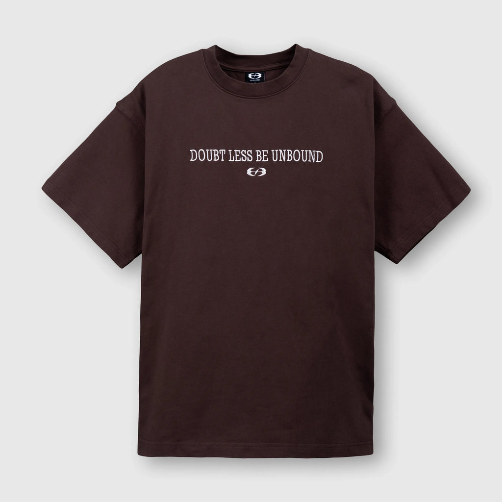 No Doubt Washed Tee Brown