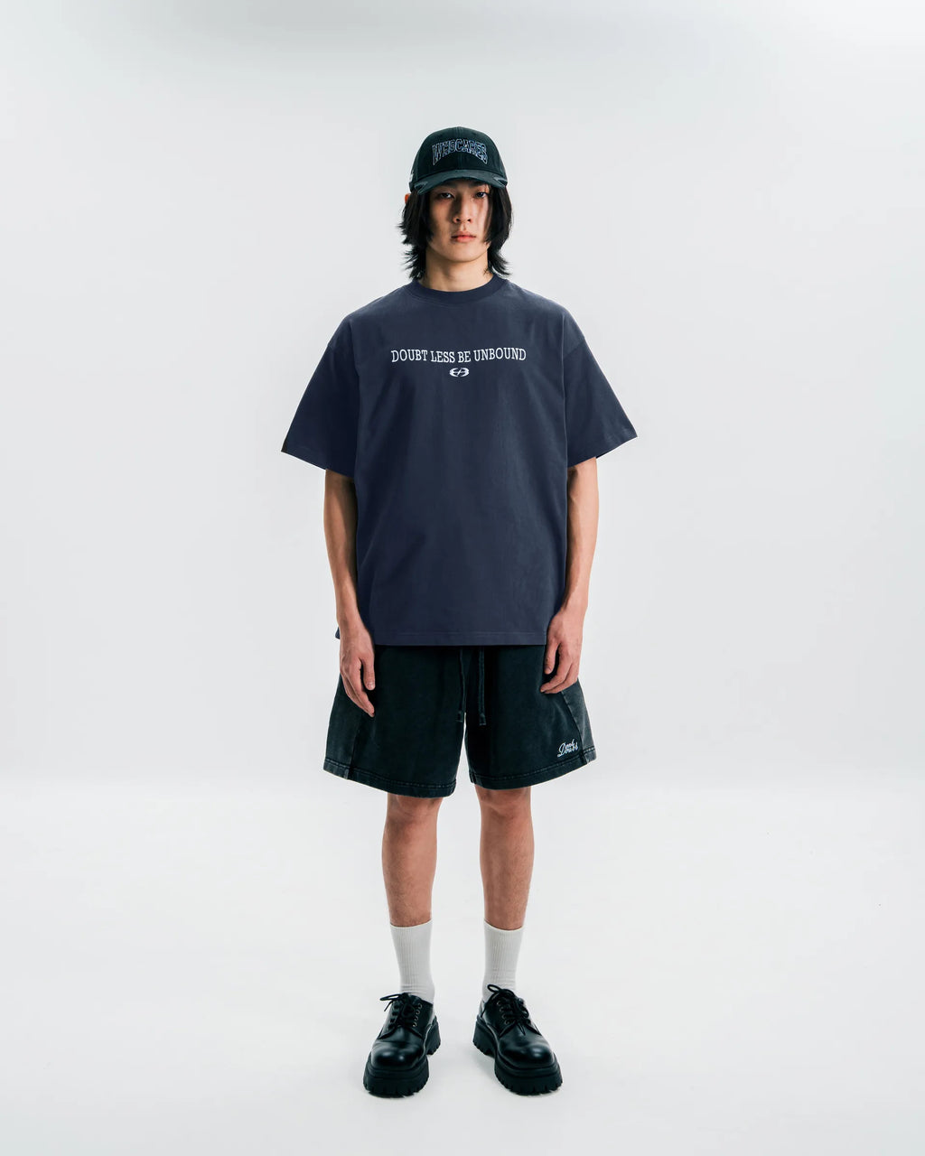 No Doubt Washed Tee Navy