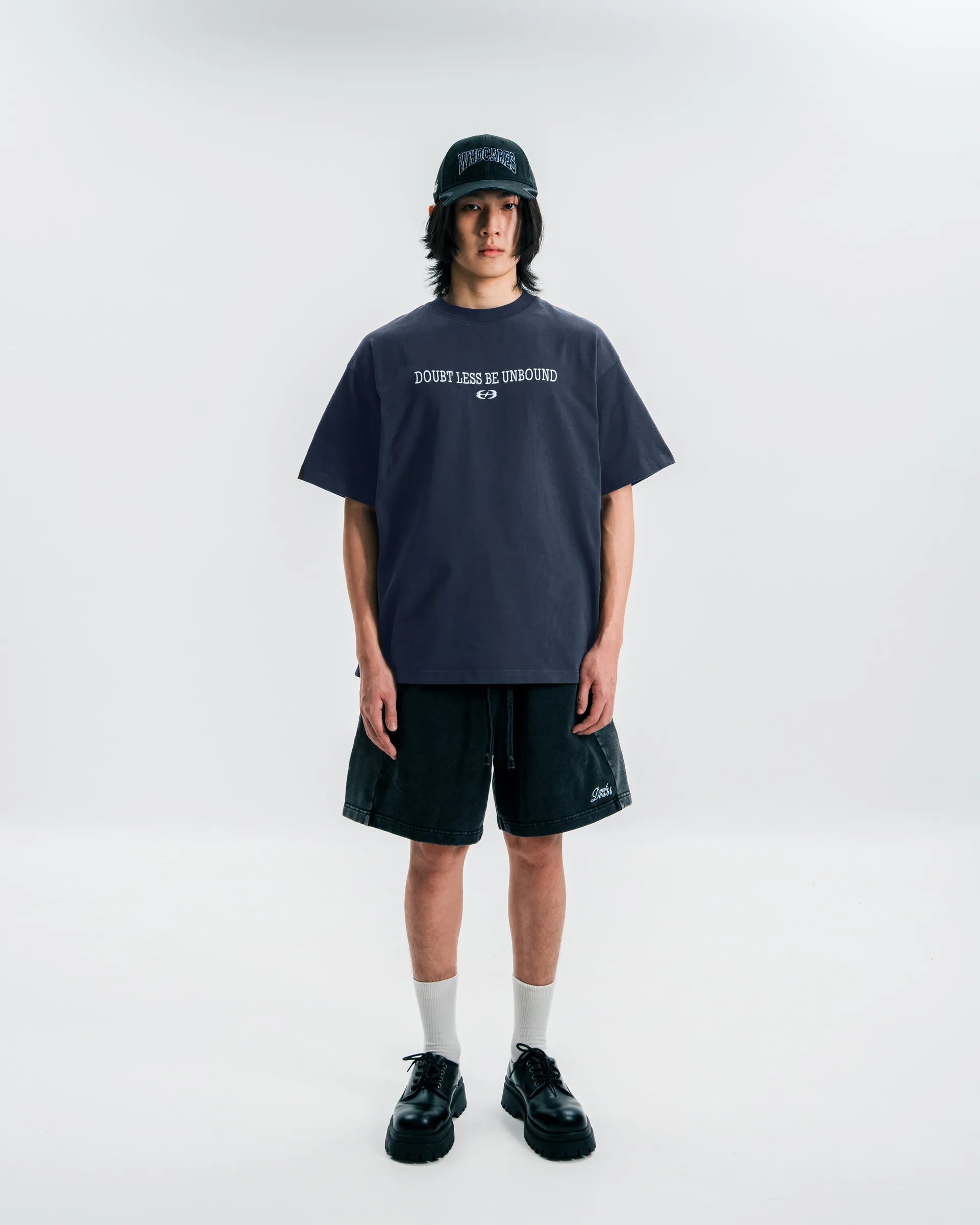 No Doubt Washed Tee Navy