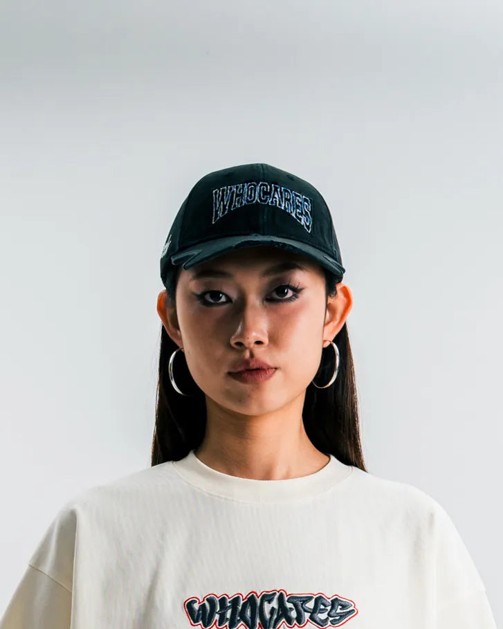 Distressed Logo Cap