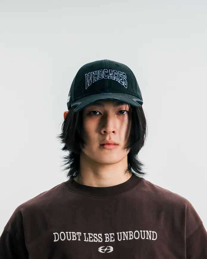 Distressed Logo Cap