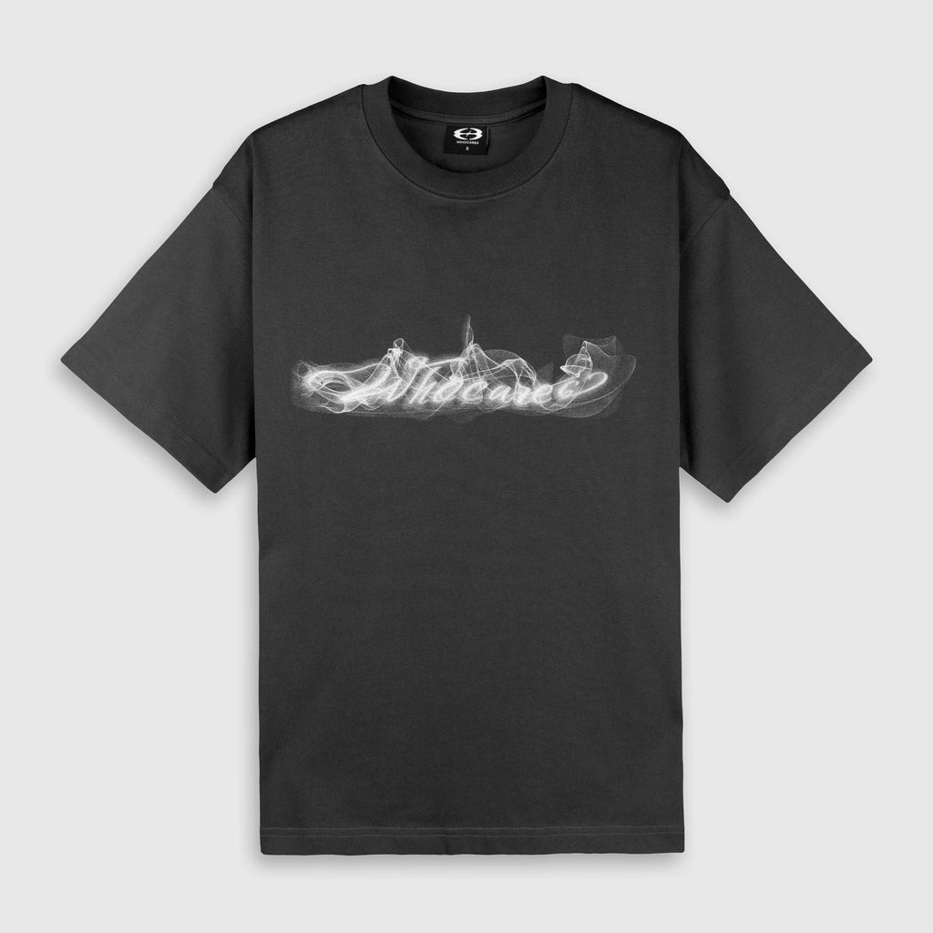 Smoke Logo Tee Black