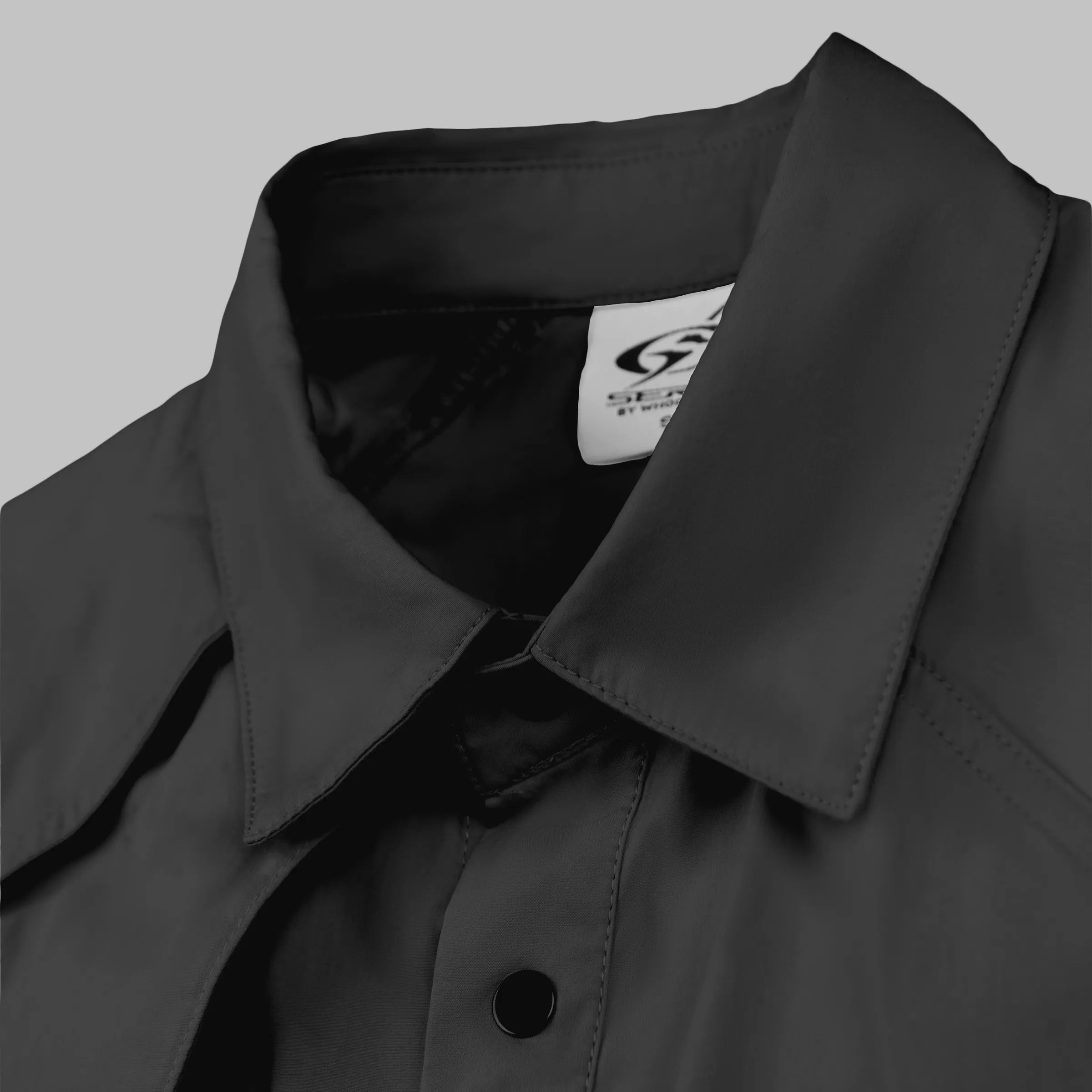 Serac Slit Shirt Black