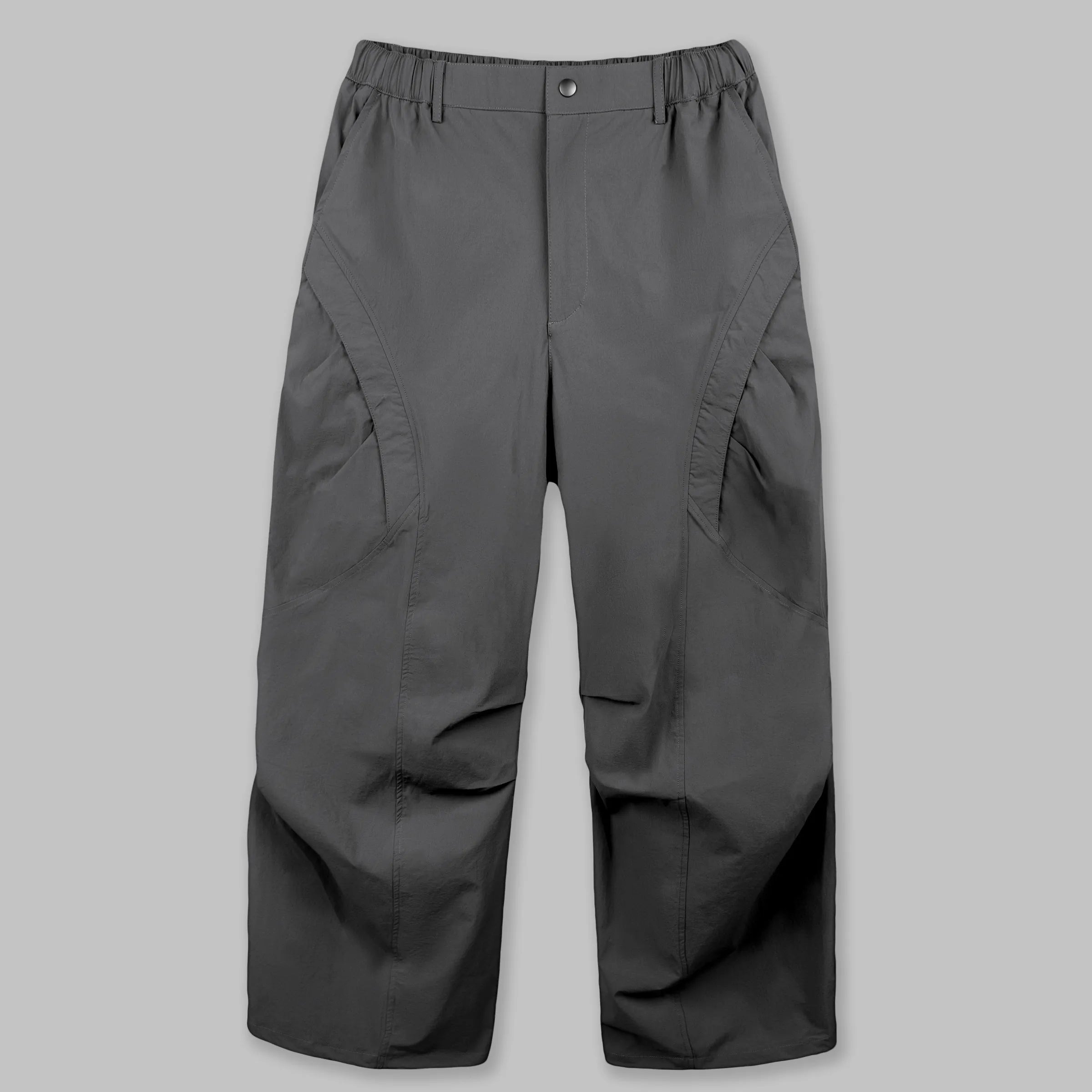 Curve Pleated Pants