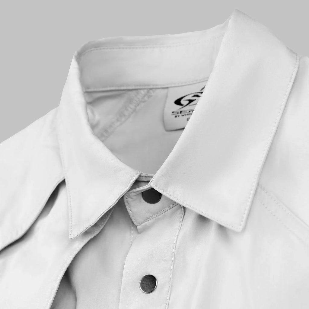 Serac Slit Shirt Grey