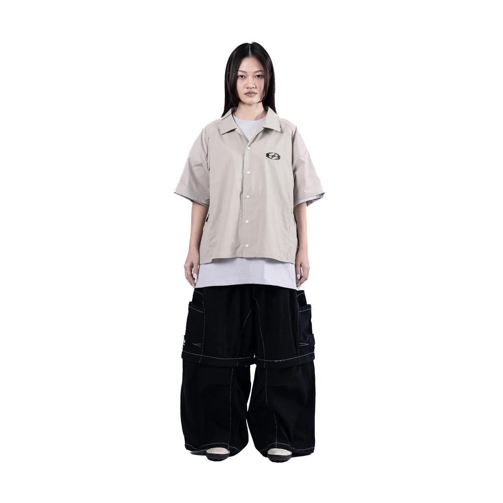 U8 BOXY SHIRT KHAKI