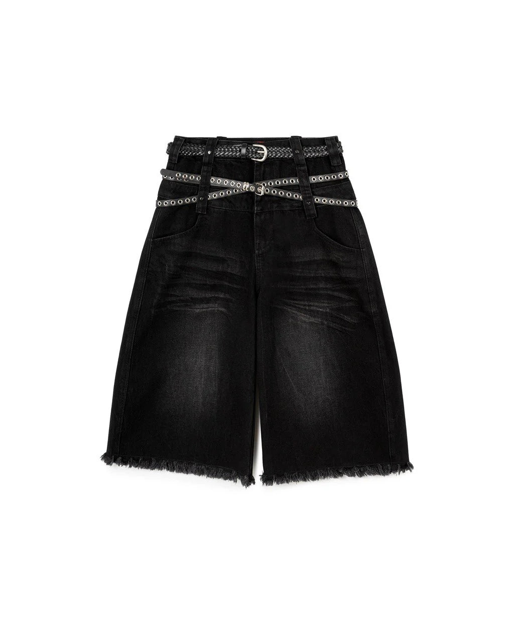 N E O VOL.2_CH.2 BELTED JORTS