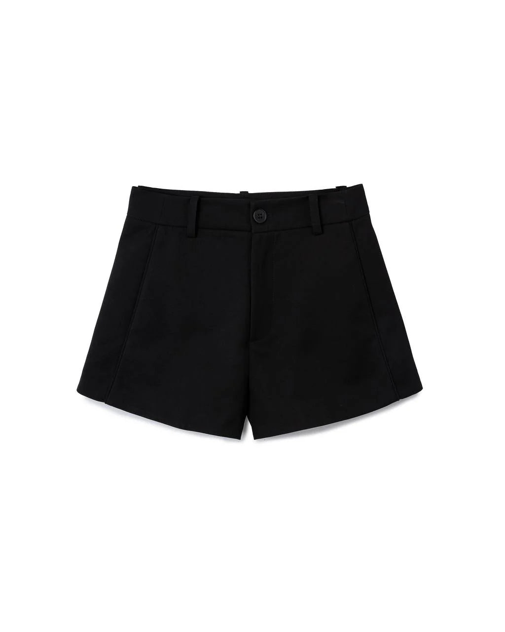 MANDARIN SUIT SHORTS BLACK