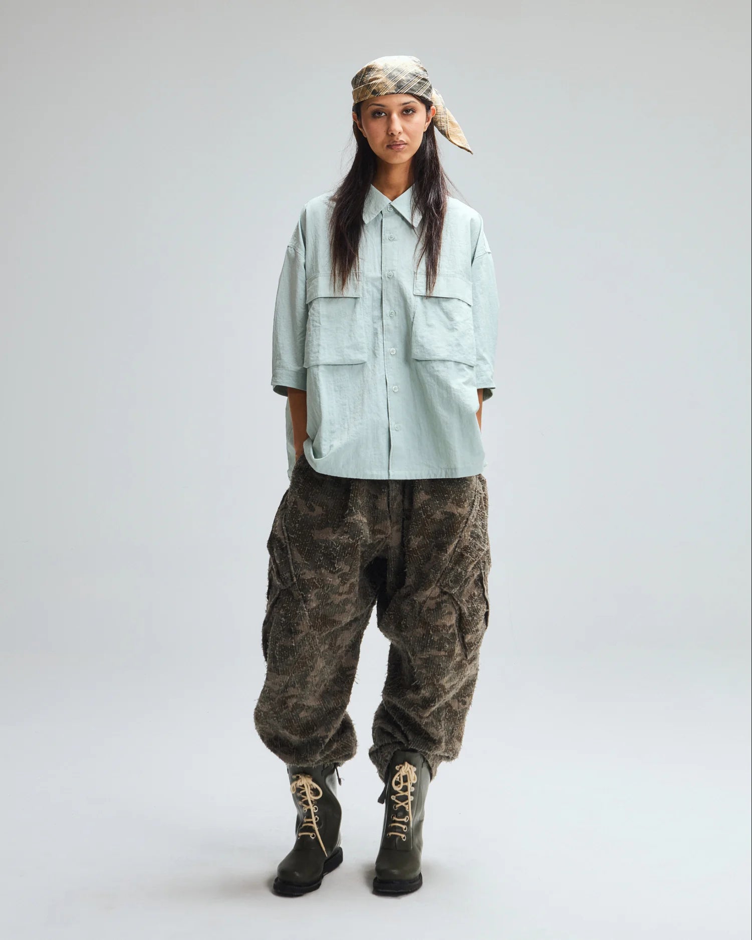 ABP. BIG BRO S/S SHIRT NYLON MINT