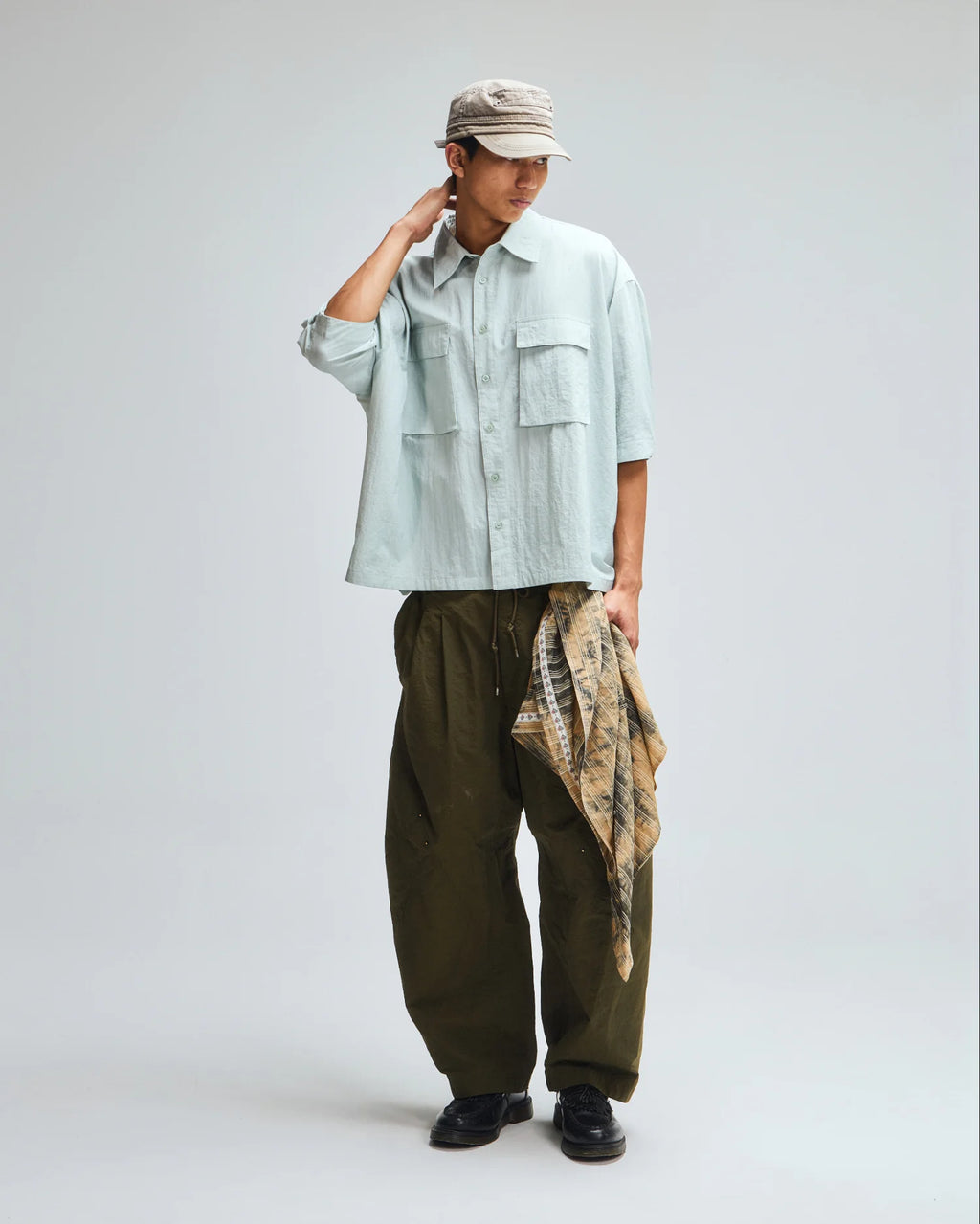 ABP. BIG BRO S/S SHIRT NYLON MINT