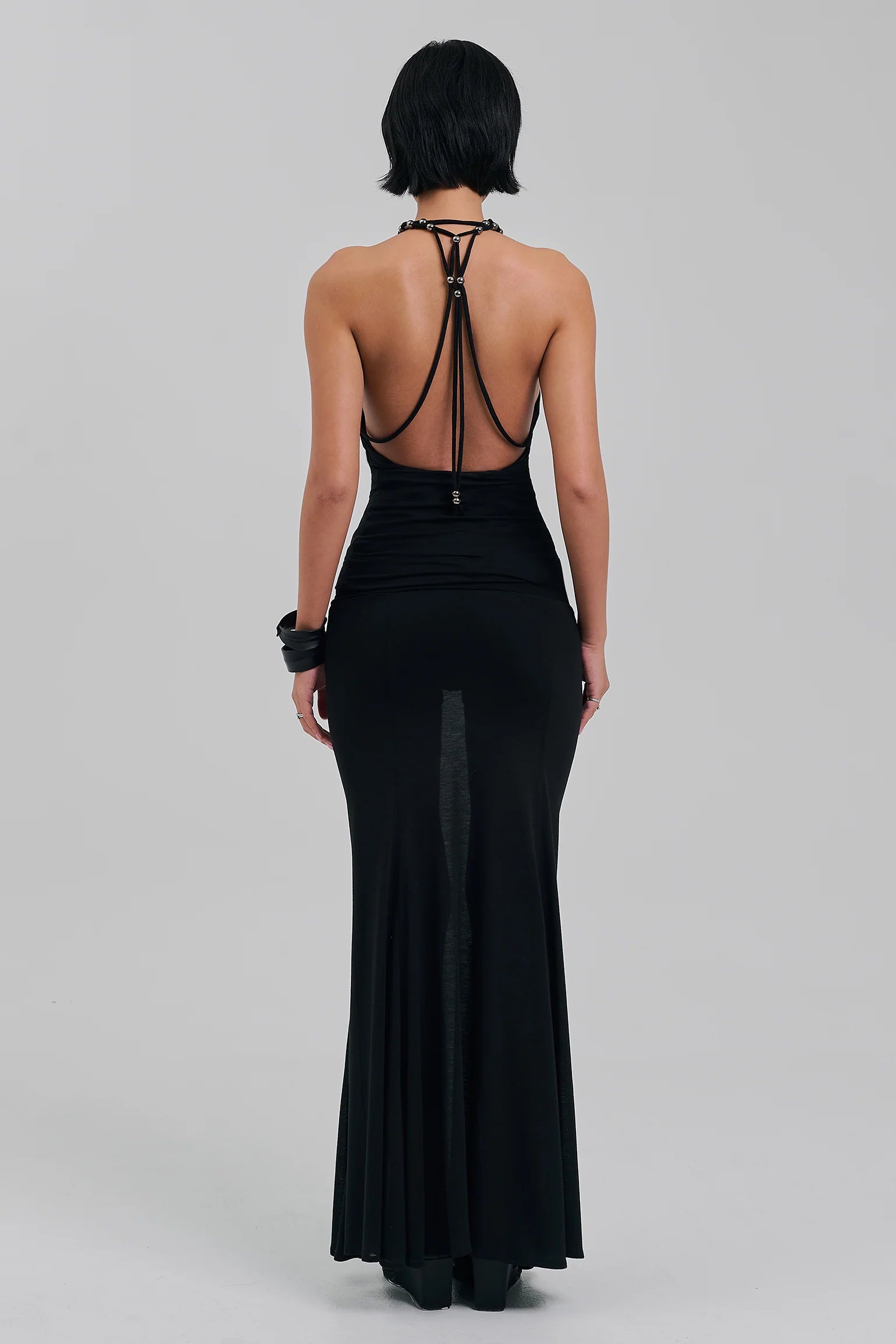 ALTAR MAXI SKIRT BLACK