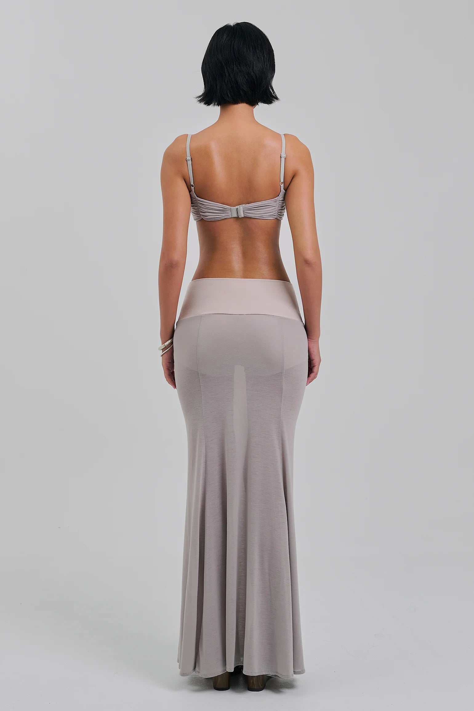 ALTAR MAXI SKIRT PIGEON