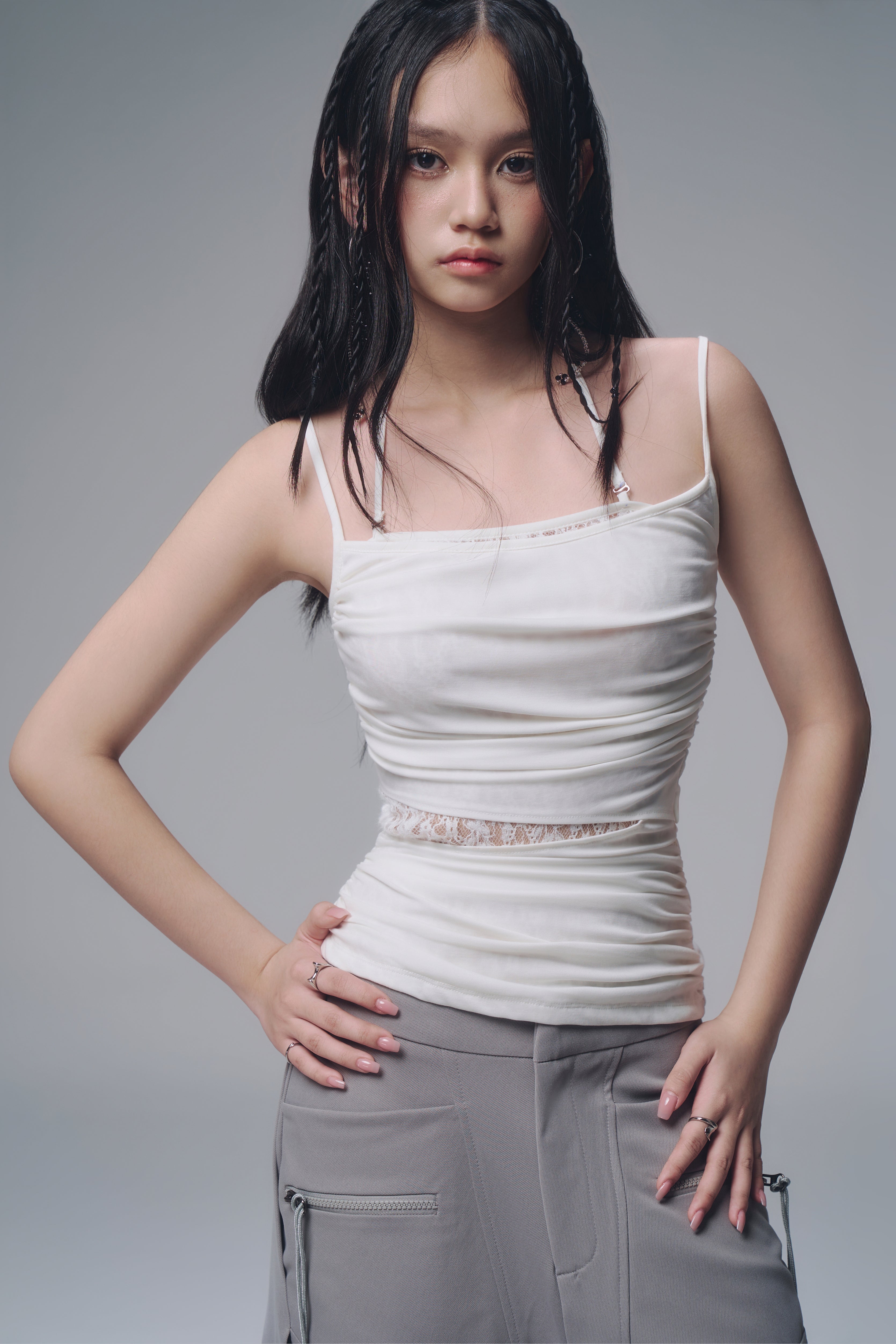 Bunnyhill Aysel Lace Panel Top