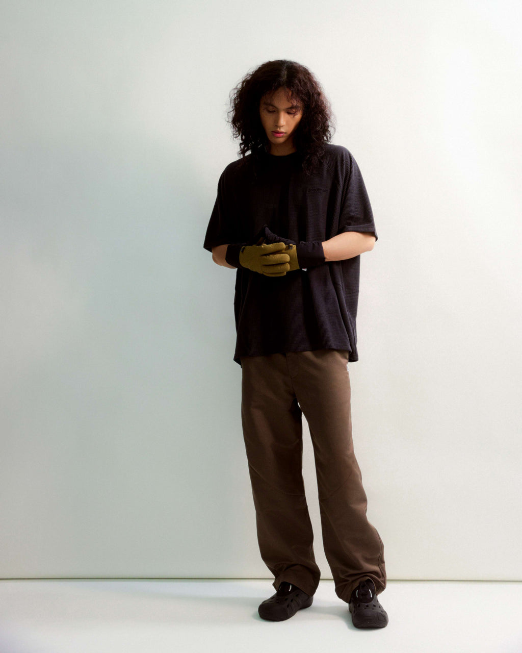 GoodTimes Thermal S/S Tee Dark Grey