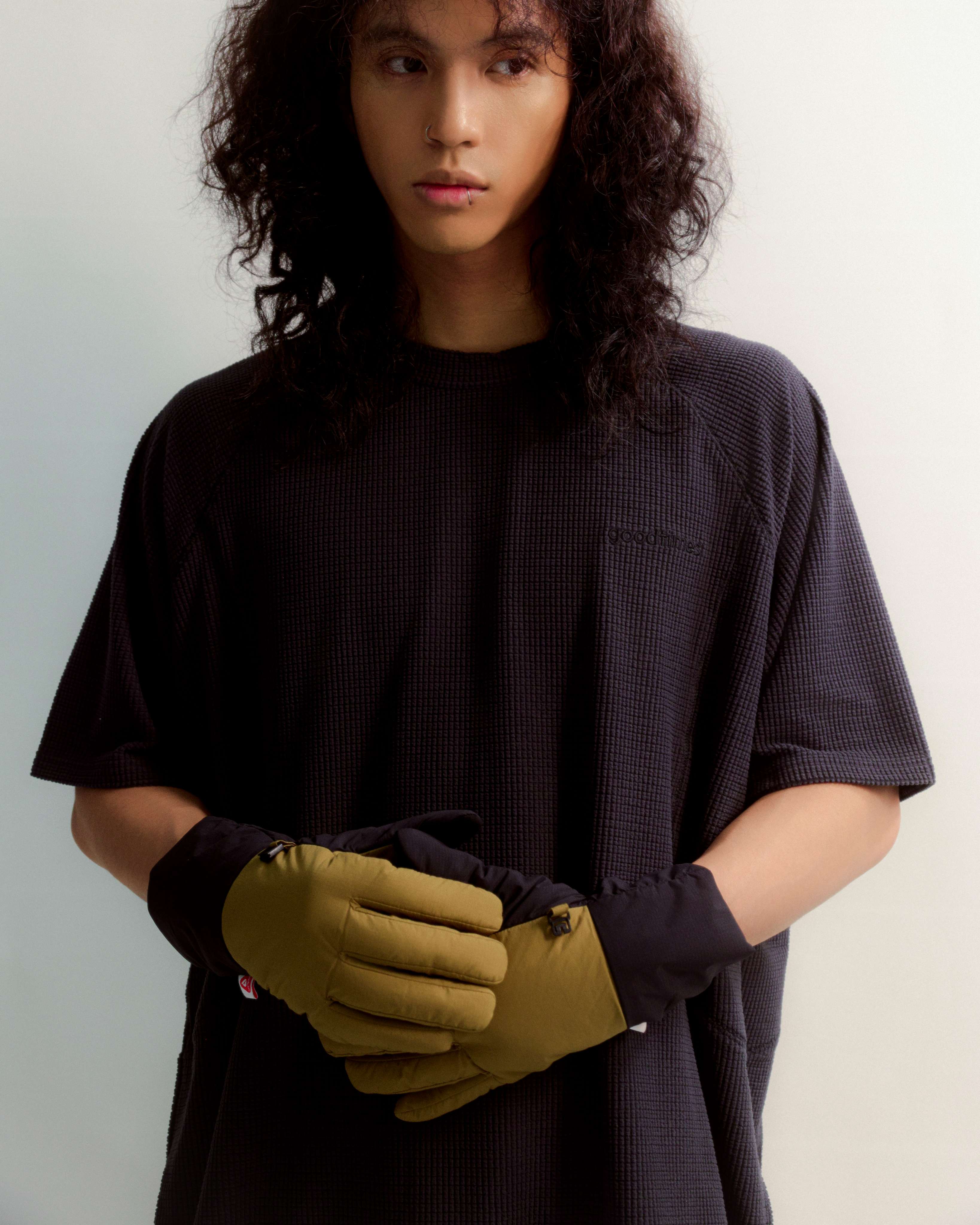 GoodTimes Thermal S/S Tee Dark Grey