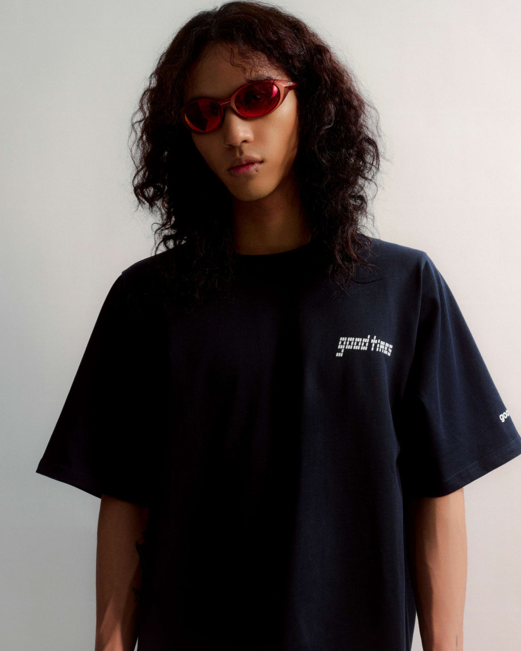 GoodTimes Circle Tee Navy