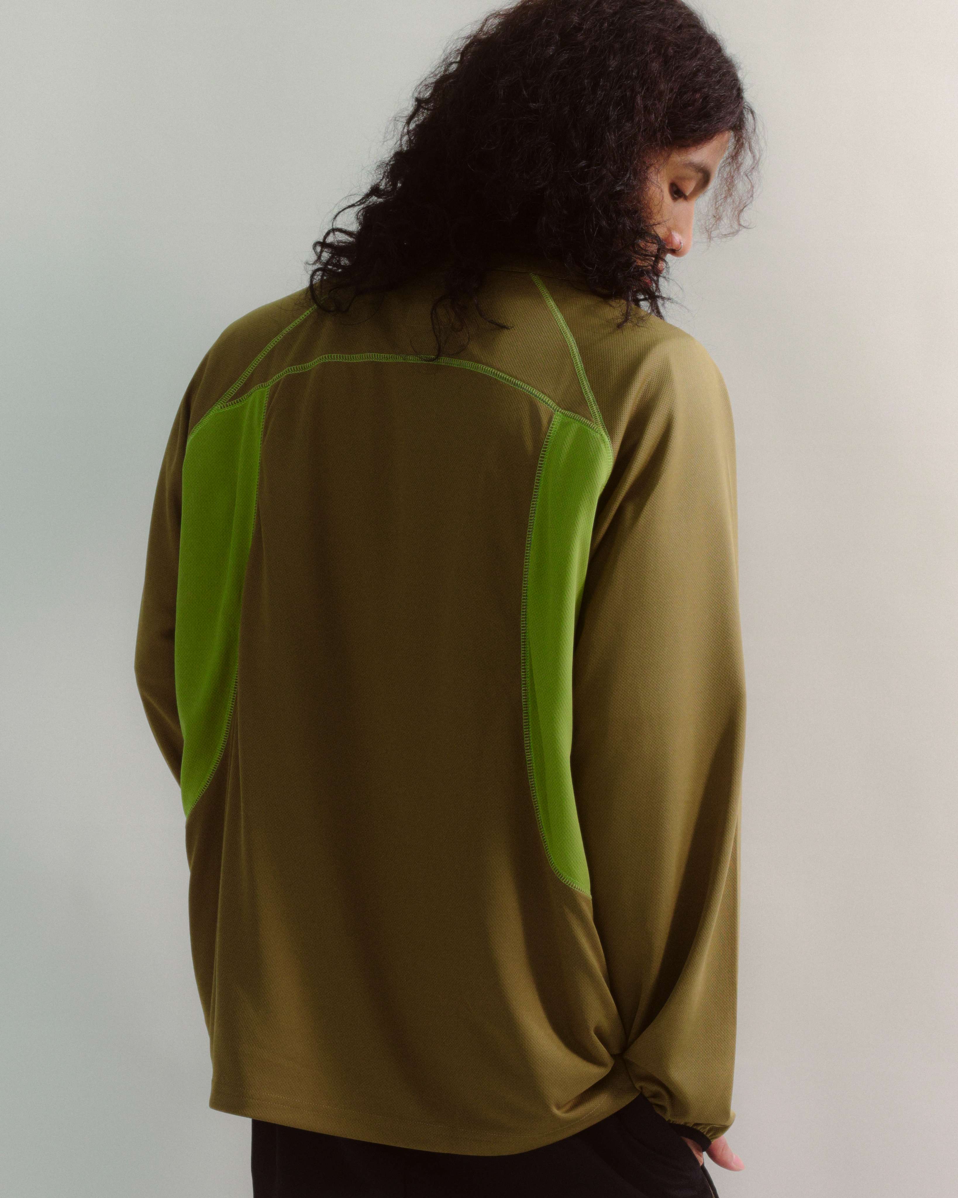 GoodTimes Lite L/S Tee Olive Green